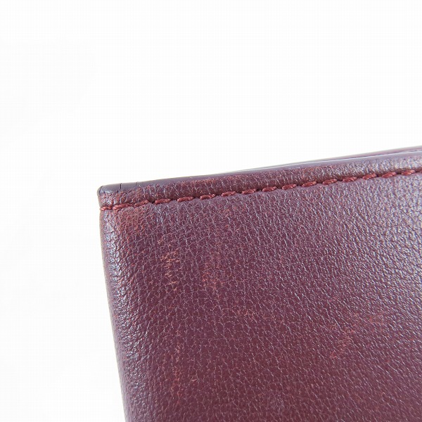 実際に弊社で買取させて頂いたCartier/カルティエ マストライン レザー名刺入れ/カードケースの画像 6枚目