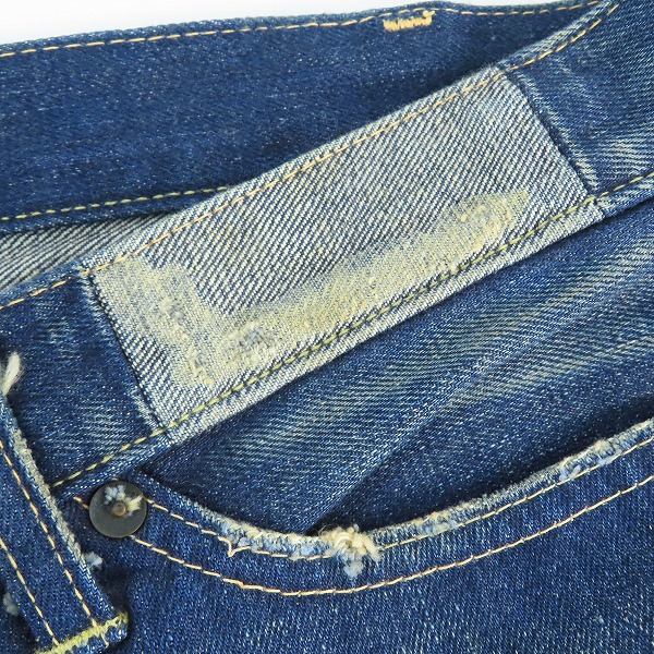 実際に弊社で買取させて頂いたLEVIS/リーバイス S501XX 大戦モデル 復刻 44501 日本製 デニム J32828-0406/W32L36の画像 7枚目