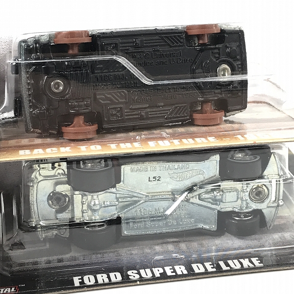 実際に弊社で買取させて頂いた【未開封】Hot Wheels/ホットウィール バックトゥザフューチャー FORD SUPER DE LUXE/タイムマシーン 2 他 3点セットの画像 7枚目