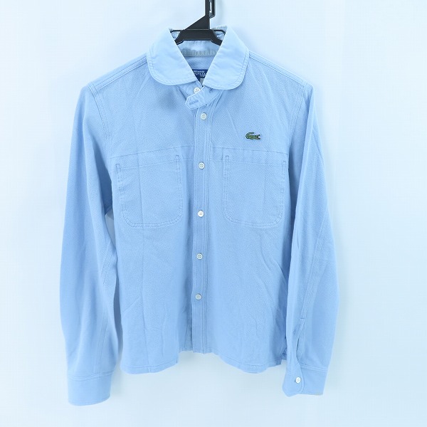 実際に弊社で買取させて頂いたCOMME des GARCONS JUNYA WATANABE MAN×LACOSTE/コムデギャルソンジュンヤワタナベマン×ラコステ 長袖シャツ WA-B016/S