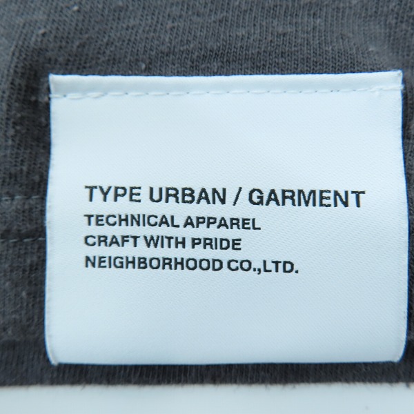 実際に弊社で買取させて頂いたNEIGHBORHOOD/ネイバーフッド 23SS LOGO PRINT CREWNECK/ロングTシャツ 231LPNH-CSM03/Mの画像 3枚目