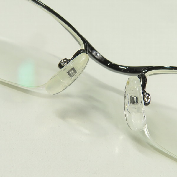 実際に弊社で買取させて頂いたJAPONISM/ジャポニスム 度入り眼鏡/ メガネフレーム ハーフリム JN-430の画像 3枚目