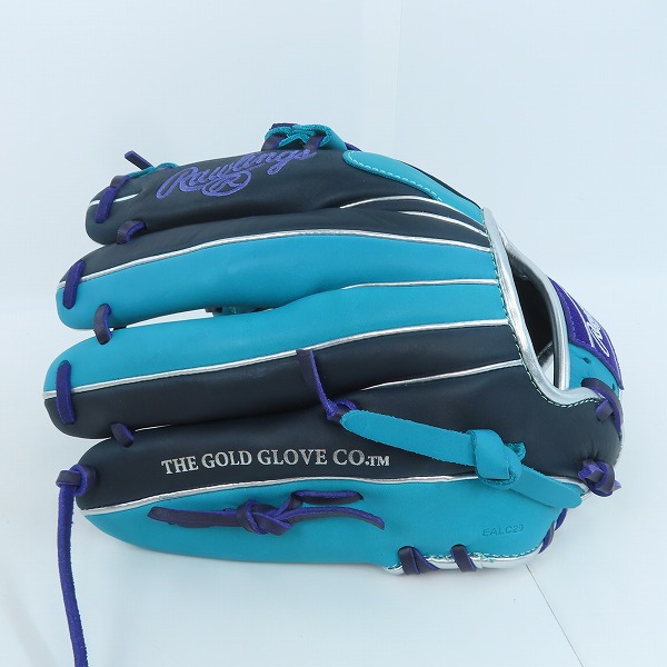 実際に弊社で買取させて頂いたRawlings/ローリングス 軟式グラブ 右投用 HYPER TECH COLOR SYNC 内野手用 GR4HTCN62の画像 1枚目