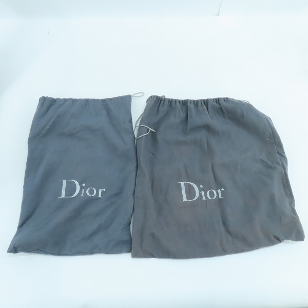 実際に弊社で買取させて頂いたDIOR/ディオール サイドジップレザーブーツ/40の画像 9枚目