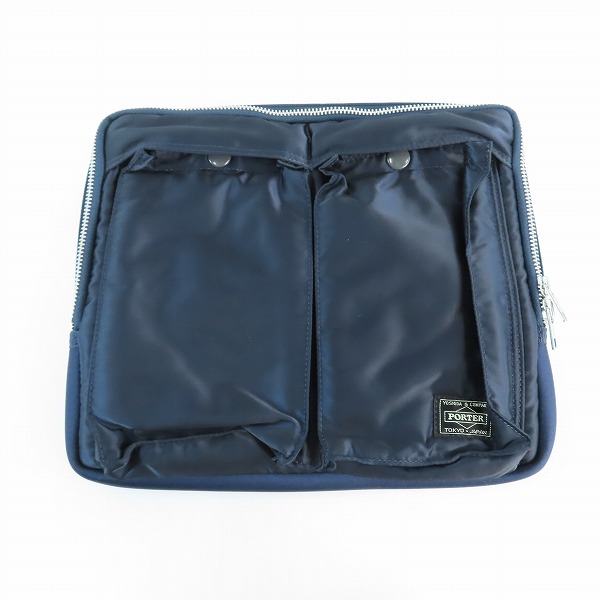 実際に弊社で買取させて頂いたHEAD PORTER/ヘッドポーター タンカー ドキュメントケース /アイアンブルー