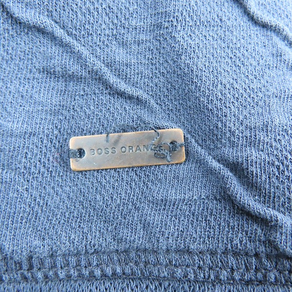 実際に弊社で買取させて頂いたHUGO BOSS/ヒューゴボス 長袖カットソー 襟ダメージ加工 10183982 XXXLの画像 6枚目