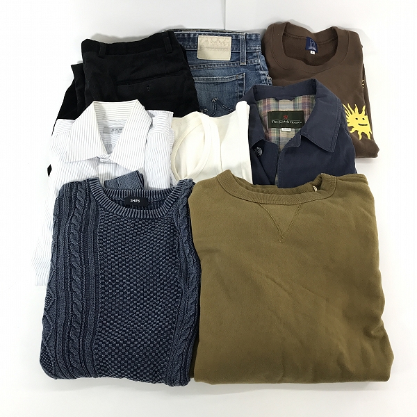 実際に弊社で買取させて頂いた【おまとめ】アビレックス/シップス/リーバイス 等 ニット/タンクトップ/スウェット 他