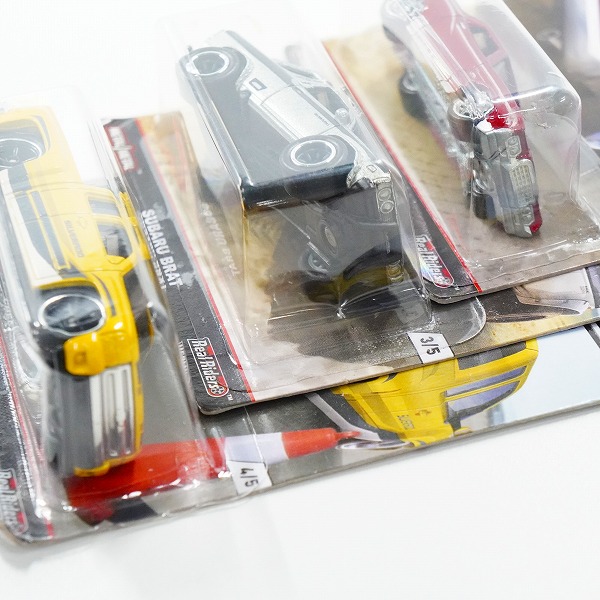 実際に弊社で買取させて頂いた【未開封】Hot Wheels/ホットウィール TRUCKS '72 FORD RANCHERO/CHEVY SILVERADO/SUBARU BRAT ミニカー 3点セットの画像 3枚目