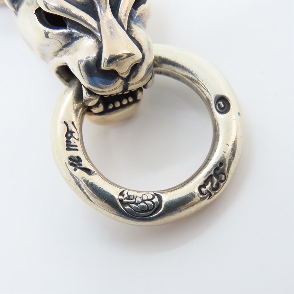 実際に弊社で買取させて頂いたBWL/ビルウォールレザー パンサー ペンダント トップの画像 4枚目