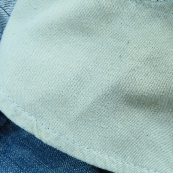 実際に弊社で買取させて頂いたEMPORIO ARMANI/エンポリオアルマーニ ロゴプリント デニムパンツ 29の画像 5枚目