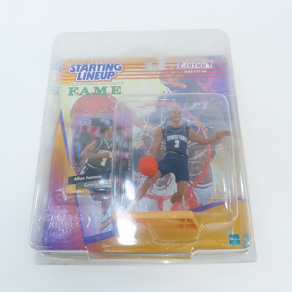 実際に弊社で買取させて頂いた【未開封】Hasbro/ハズブロ STARTING LINEUP F.A.M.E NBA  ALLEN IVERSON アレン・アイバーソン フィギュアの画像 5枚目