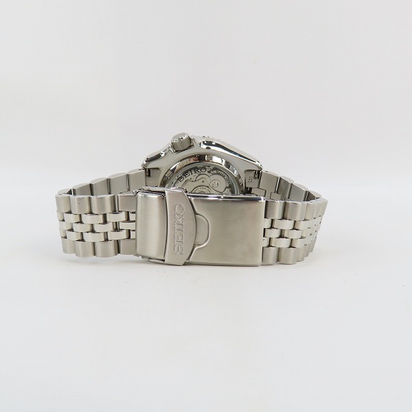 実際に弊社で買取させて頂いたSEIKO/セイコー GMT SKXシリーズ  裏スケ 自動巻き 腕時計 SBSC003/4R34-00A0の画像 2枚目