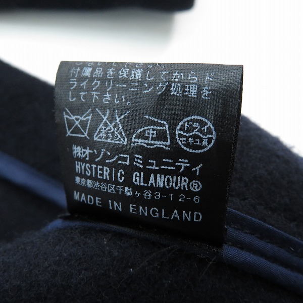 実際に弊社で買取させて頂いたHYSTERIC GLAMOUR/ヒステリックグラマー montgomery別注 ダッフルコート 0234AC06/Sの画像 5枚目