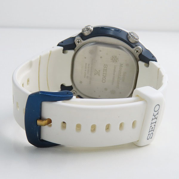 実際に弊社で買取させて頂いたSEIKO/セイコー PROSPEX/プロスペックス Snow Mountaineer ランドトレーサー S833-00A0の画像 2枚目