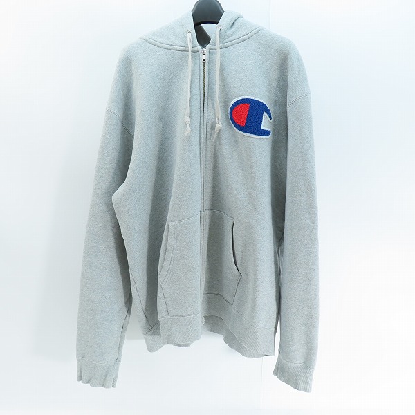 実際に弊社で買取させて頂いたChampion/チャンピオン ジップアップパーカー 裏起毛 XXXL
