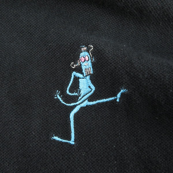 実際に弊社で買取させて頂いたWACKO MARIA/ワコマリア The Guilty Parties/ギルティーパーティーズ 15SS ROBOT MONSTER ポロシャツ 15ss-pol-27/Lの画像 3枚目