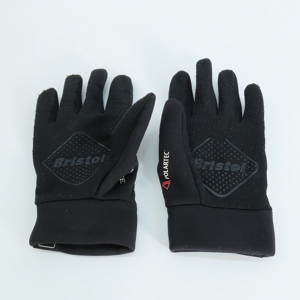 実際に弊社で買取させて頂いたF.C.Real Bristol/F.C.レアルブリストル 手袋/グローブ ブラックの画像 1枚目