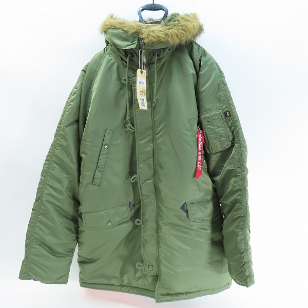 実際に弊社で買取させて頂いたALPHA INDUSTRIES/アルファインダストリーズ フライトジャケット N-3B 026200/3XL