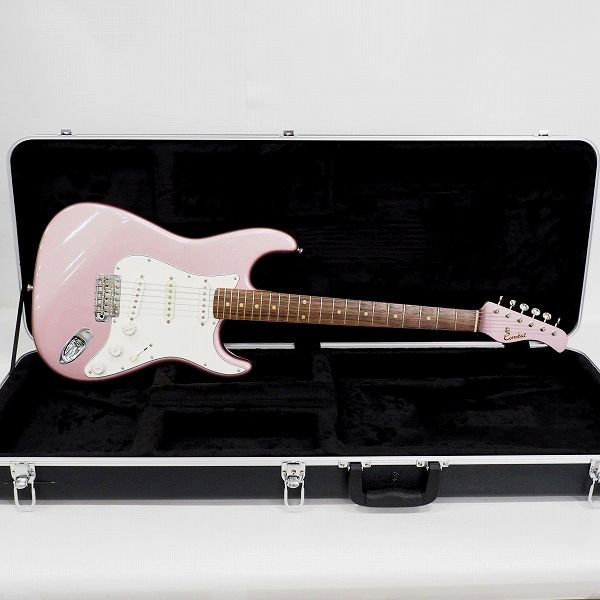 実際に弊社で買取させて頂いた★Combat CUSTOM GUITARS/コンバット ストラトキャスターType マッチングヘッド エレキギター ハードケース付