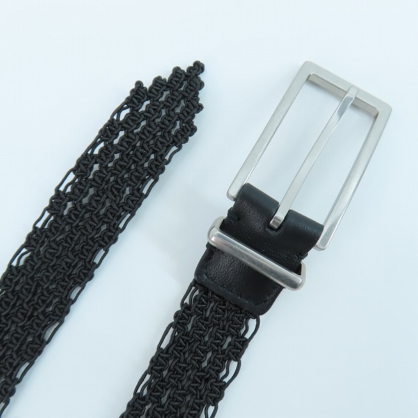 実際に弊社で買取させて頂いたBOTTEGA VENETA/ボッテガヴェネタ  編込デザインベルト 652903 V0HR1 1229の画像 1枚目