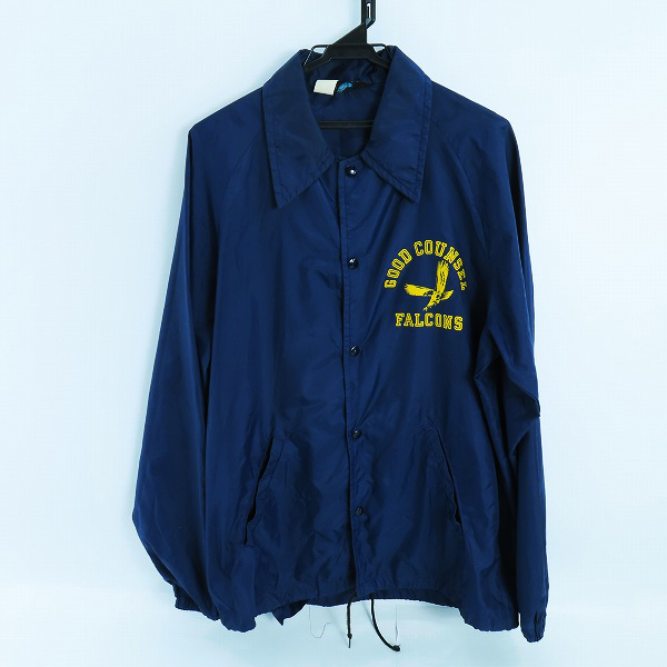 実際に弊社で買取させて頂いたchampion/チャンピオン ランタグ GOOD COUNSEL FALCONS コーチジャケット/M