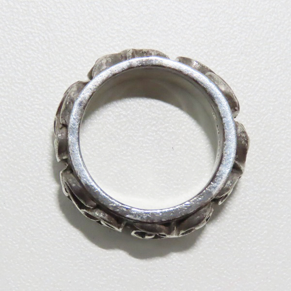 実際に弊社で買取させて頂いた【インボイス原本】CHROME HEARTS/クロムハーツ ETRNITY VINE BAND エタニティヴァインバンドリング 18号の画像 5枚目