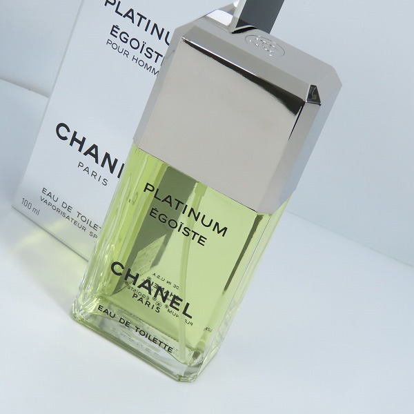 実際に弊社で買取させて頂いたCHANEL/シャネル EGOISTE PLATINUM/エゴイスト プラチナム/エゴプラ EDT 100ml