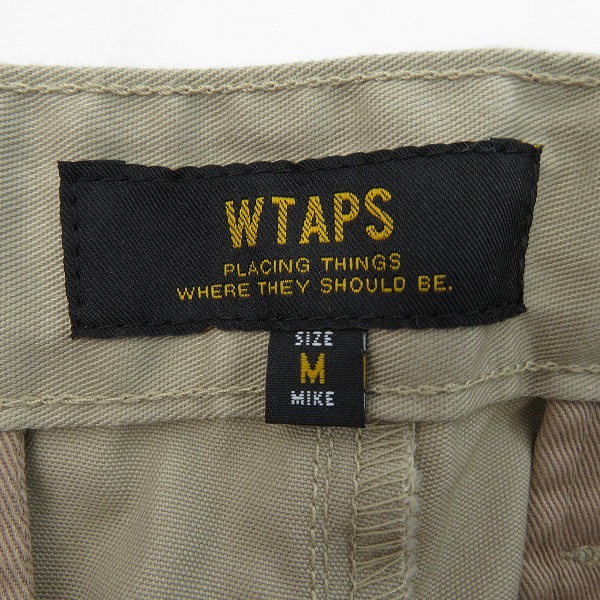 実際に弊社で買取させて頂いた【未使用】WTAPS/ダブルタップス トラウザーズ パンツ 162GWDT-PTM02/Mの画像 3枚目