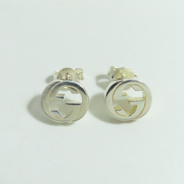 実際に弊社で買取させて頂いたGUCCI/グッチ ロッキングピアス シルバー925の画像 1枚目
