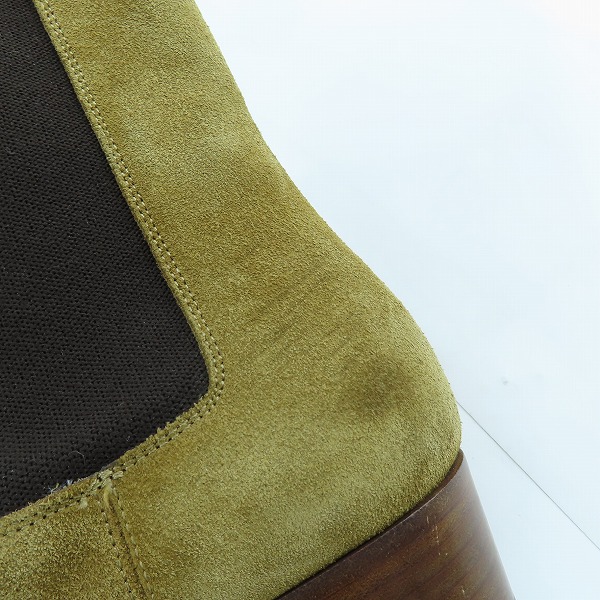 実際に弊社で買取させて頂いたSAINT LAURENT PARIS/サンローラン パリ サイドゴア/チェルシーブーツ スウェード 592017/42の画像 6枚目