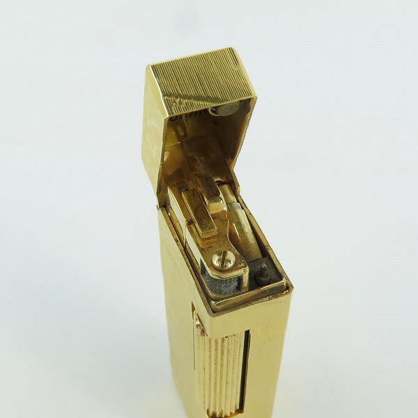 実際に弊社で買取させて頂いたdunhill/ダンヒル サイドローラー ガスライター ゴールドの画像 5枚目
