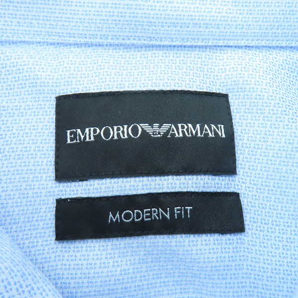 実際に弊社で買取させて頂いた【未使用】EMPORIO ARMANI/エンポリオアルマーニ  長袖シャツ 21CM8L 21C22/40の画像 2枚目