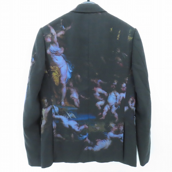 実際に弊社で買取させて頂いたLAD MUSICIAN/ラッドミュージシャン STANDARD 1B JACKET/スタンダード テーラードジャケット ウール 天使柄 2119-331/42の画像 1枚目