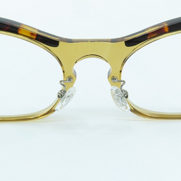 実際に弊社で買取させて頂いた白山眼鏡店/ハクサンガンキョウテン MEL'S TWO-TONE/ツートーン アイウェア/眼鏡フレームの画像 3枚目
