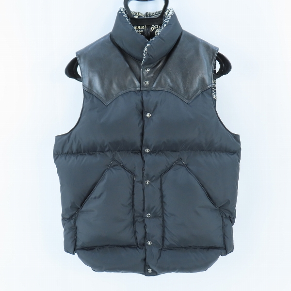 実際に弊社で買取させて頂いたHYSTERIC GLAMOUR×Rocky Mountain Featherbed/ヒステリックグラマー×ロッキーマウンテン ダウンベスト 0234AV01/36