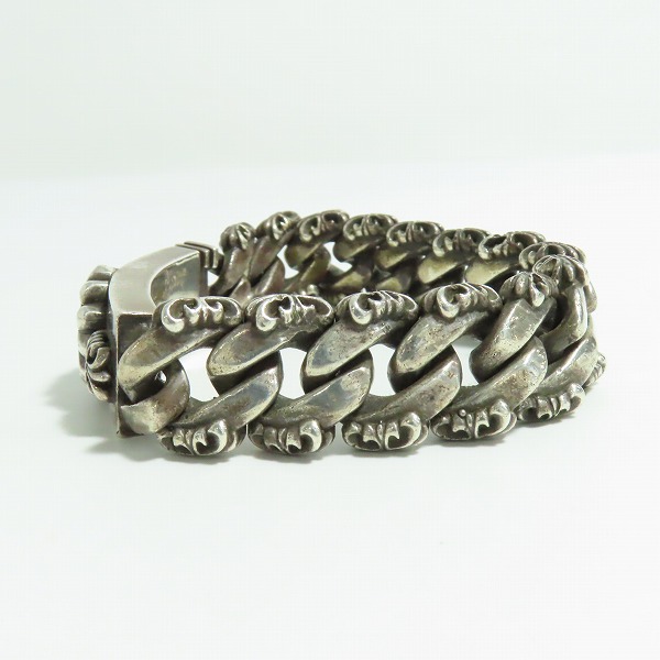 実際に弊社で買取させて頂いたA&G/エーアンドジー ファンシーチェーン リンクID ブレスレットの画像 2枚目