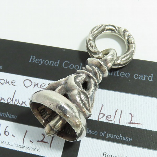 実際に弊社で買取させて頂いた【ギャラ付】LONE ONES/ロンワンズ Crane bell/クレーンベル ペンダント L