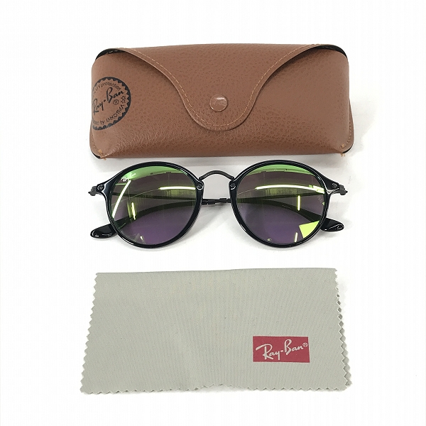 実際に弊社で買取させて頂いたRay-ban/レイバン メガネフレーム/アイウェア ラウンド RB2447の画像 8枚目