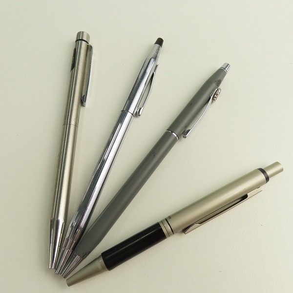 実際に弊社で買取させて頂いたSHEAFFER/シェーファー CROSS/クロス ZEBRA/ゼブラ ボールペン 4点セット