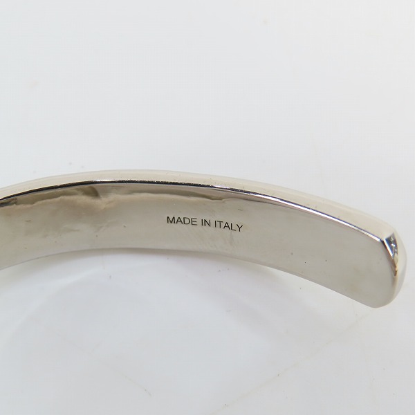 実際に弊社で買取させて頂いたALEXANDER McQUEEN/アレキサンダーマックイーン スカル バングル の画像 7枚目