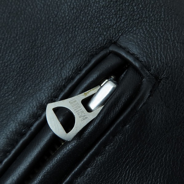 実際に弊社で買取させて頂いたURBAN RESERCH/アーバンリサーチ 羊革/シープ スキン ダブル ライダース ジャケット UR76-17H002/Sの画像 5枚目