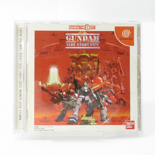 実際に弊社で買取させて頂いたドリームキャスト/DC ソフト 機動戦士ガンダム外伝 コロニーの落ちた地で… 特別編 BANDAI the Best【動作未確認】