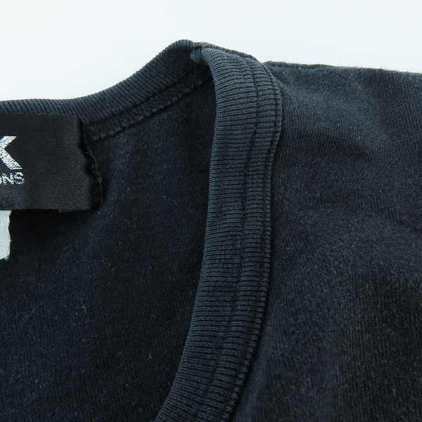 実際に弊社で買取させて頂いたBLACK COMME des GARCONS/ブラックコムデギャルソン プリント Tシャツ Lの画像 6枚目
