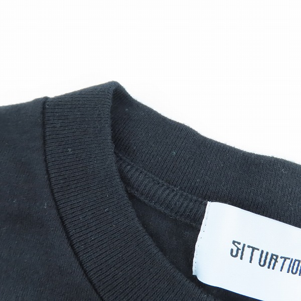 実際に弊社で買取させて頂いたFRAGMENT design×SITUATIONIST/フラグメントデザイン×シチュエーショニスト プリント半袖Tシャツ ブラック/Mの画像 5枚目