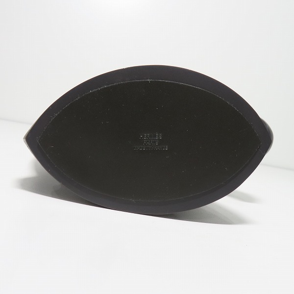 実際に弊社で買取させて頂いたHERMES/エルメス サマルカンド ペーパーウェイト 置物 オブジェ ブラックの画像 4枚目