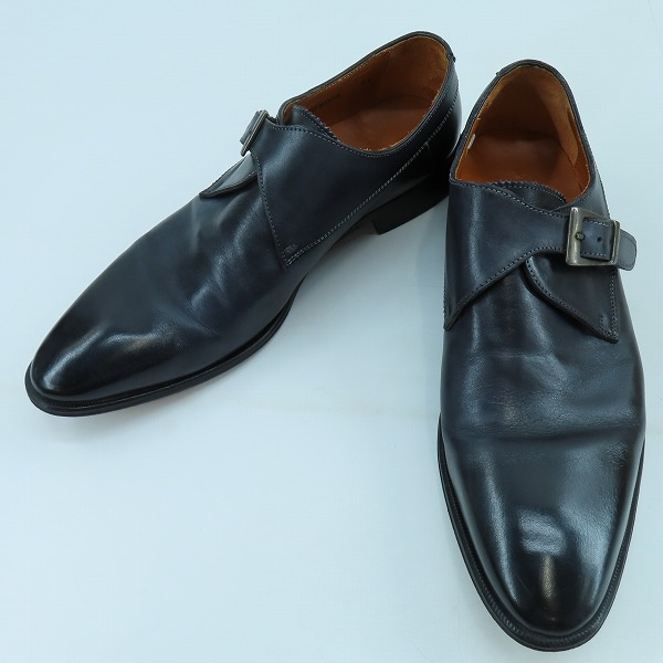 実際に弊社で買取させて頂いたLOBB'S/ロブス モンクストラップ レザー ドレスシューズ/ビジネスシューズ 8005/41