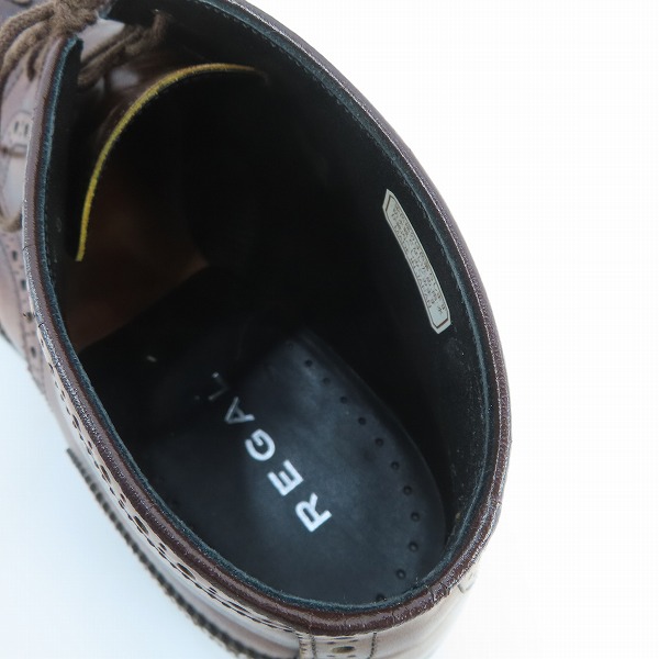 実際に弊社で買取させて頂いたREGAL/リーガル ウイングチップ チャッカ ブーツ 21ER/27.0の画像 4枚目