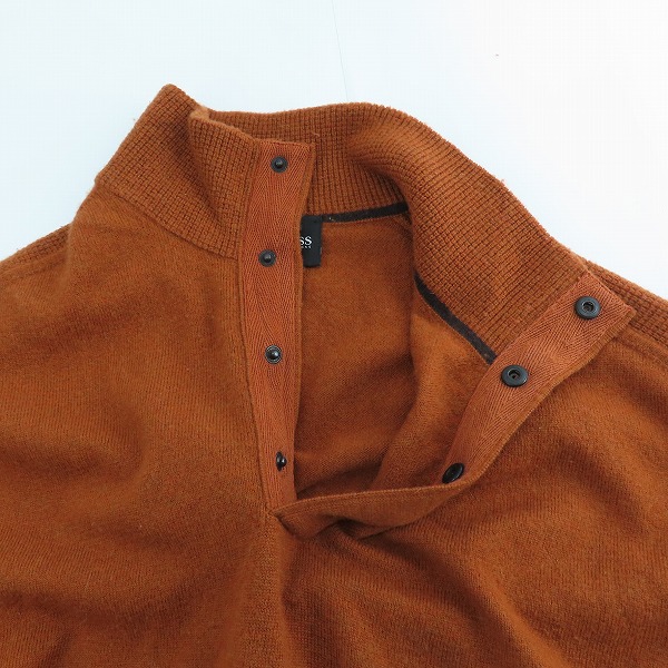 実際に弊社で買取させて頂いたHugo Boss/ヒューゴボス ハーフボタン ニットカットソー /Lの画像 2枚目