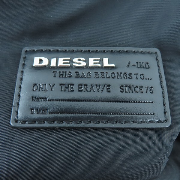 実際に弊社で買取させて頂いたDIESEL/ディーゼル SUPERIOR 刺繍デザイン リュックサックの画像 3枚目