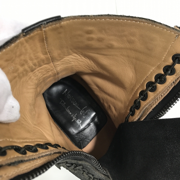 実際に弊社で買取させて頂いたNUMBER(N)INE/ナンバーナイン レザースタッズブーツの画像 4枚目